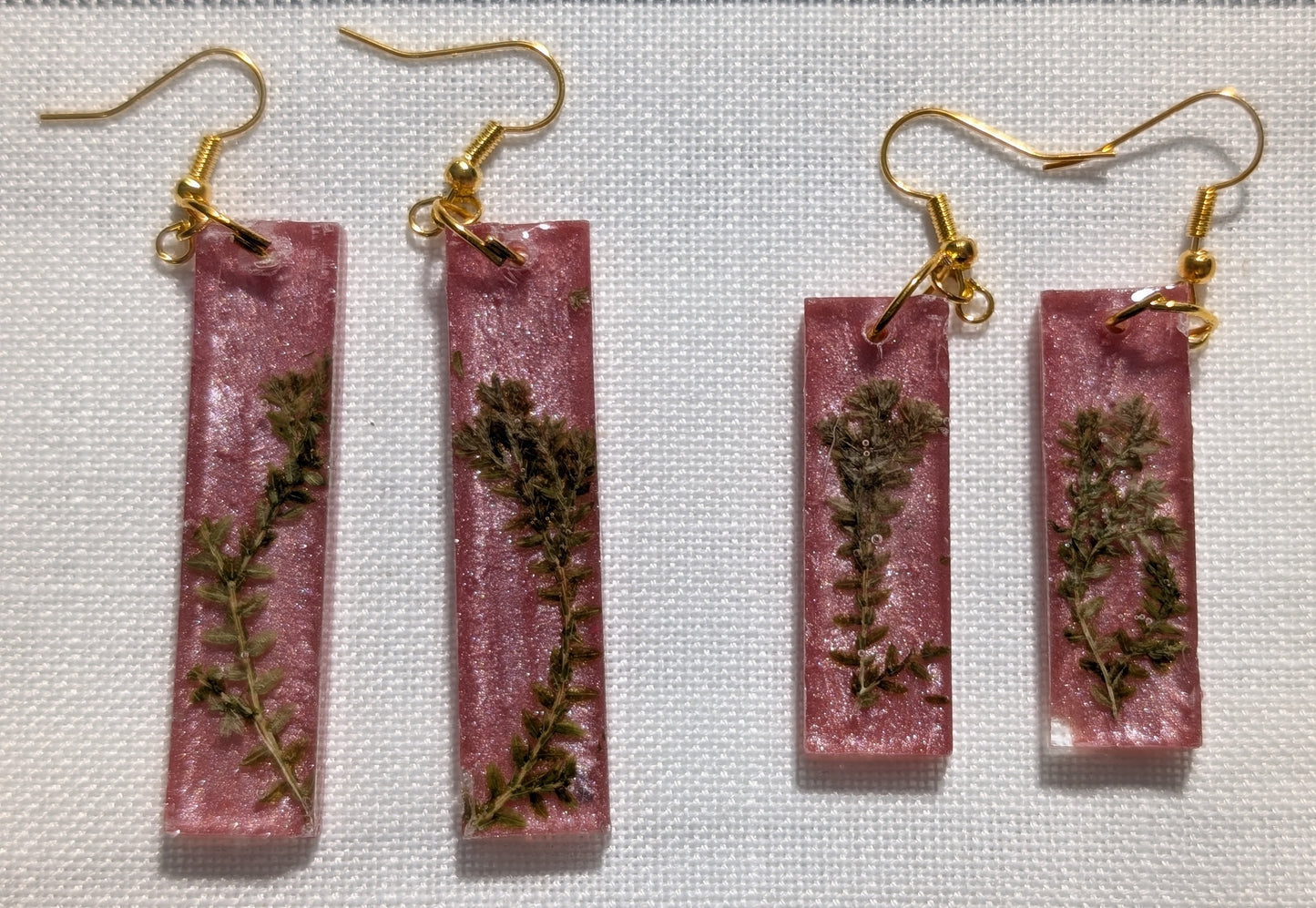 Green moss Earrings