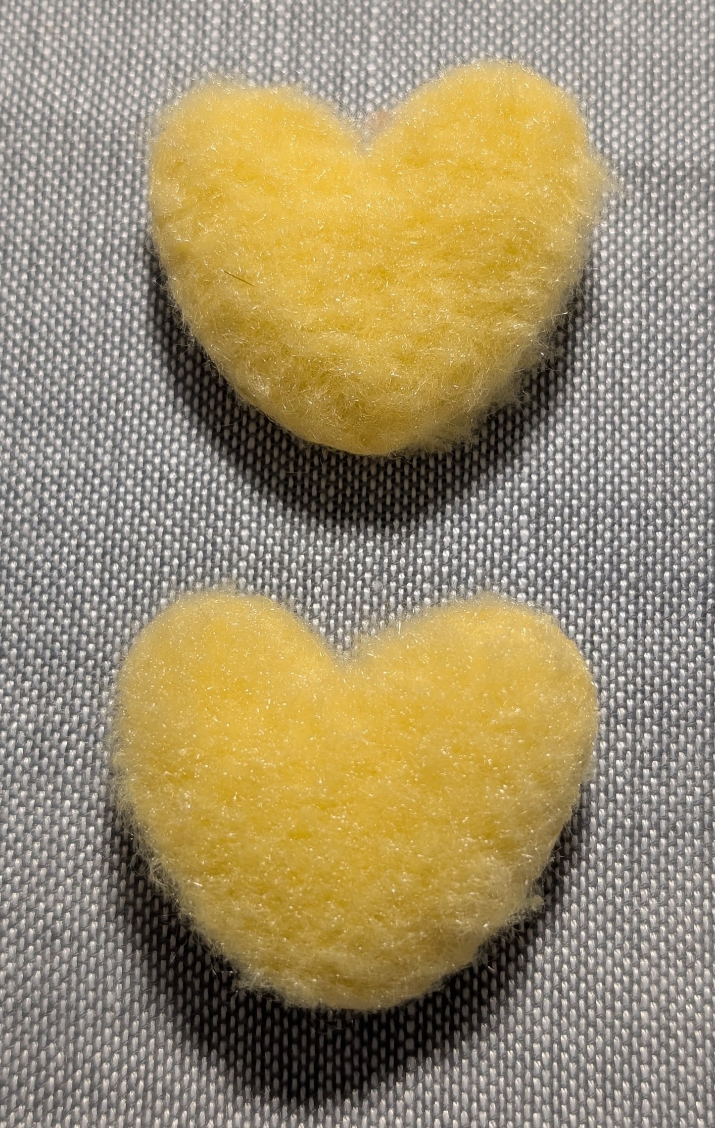 Fuzzy and Soft Heart Hairclips