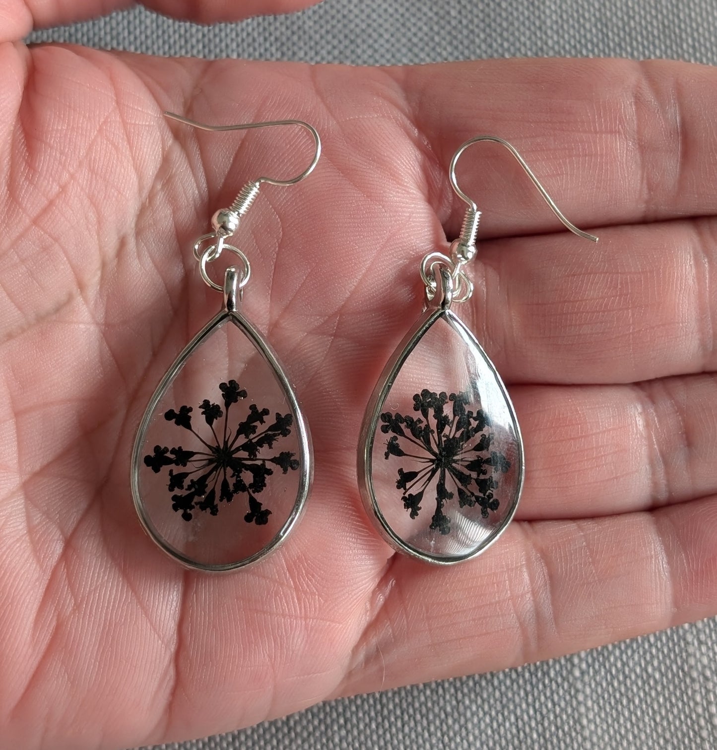 Black Fireworks Flowers