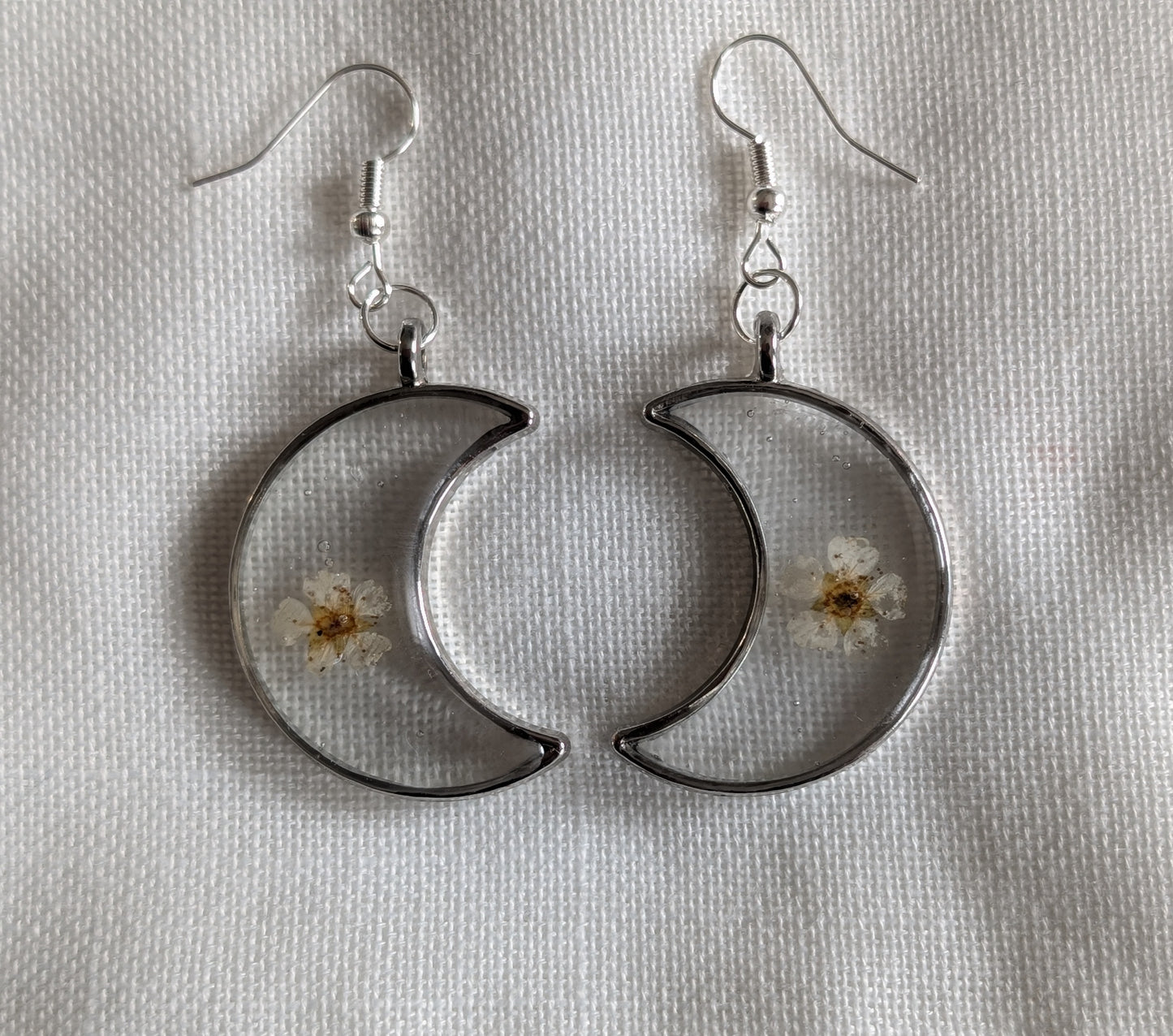 Moon Flower Earrings