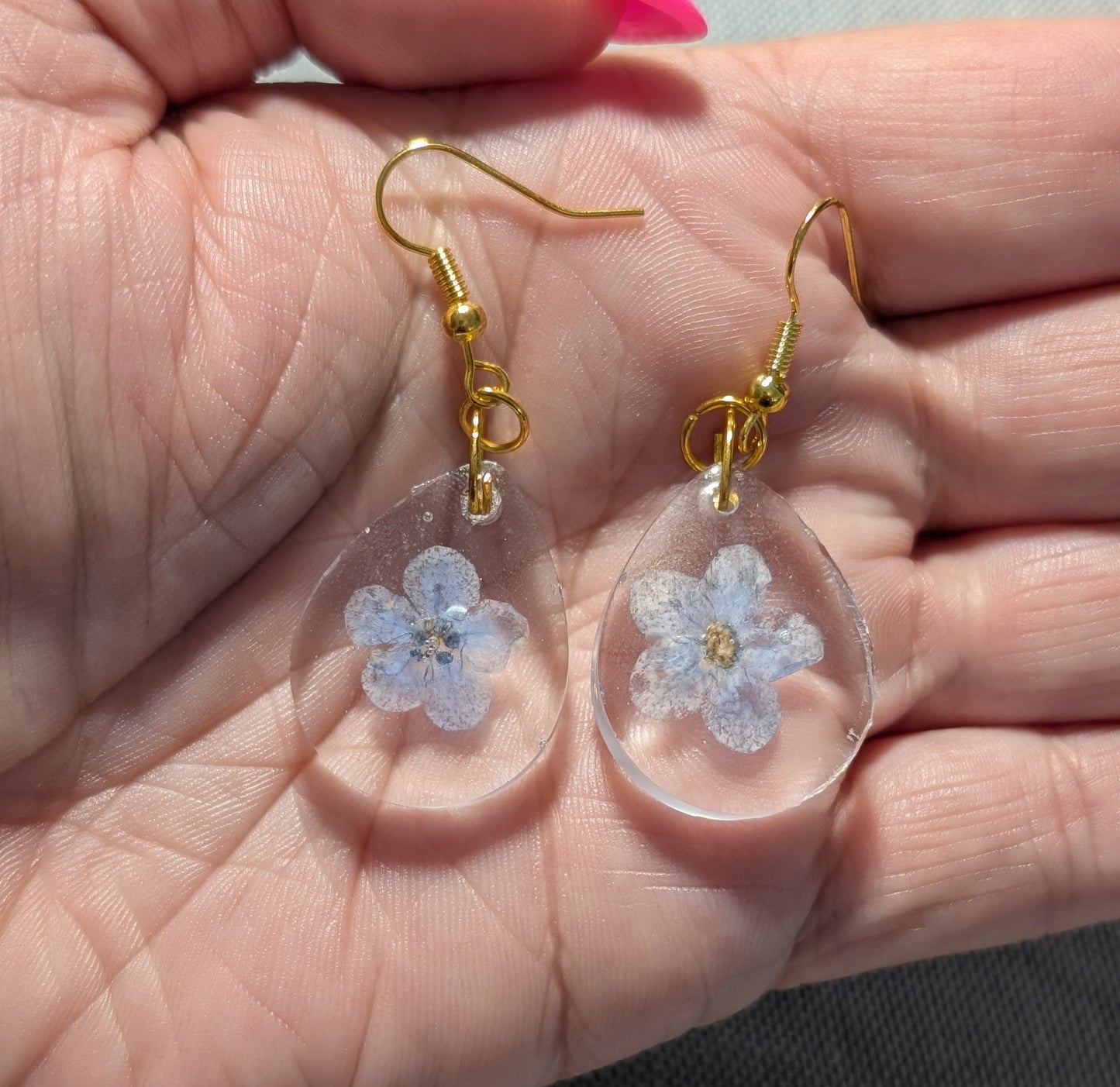 Forget-me-not Earrings
