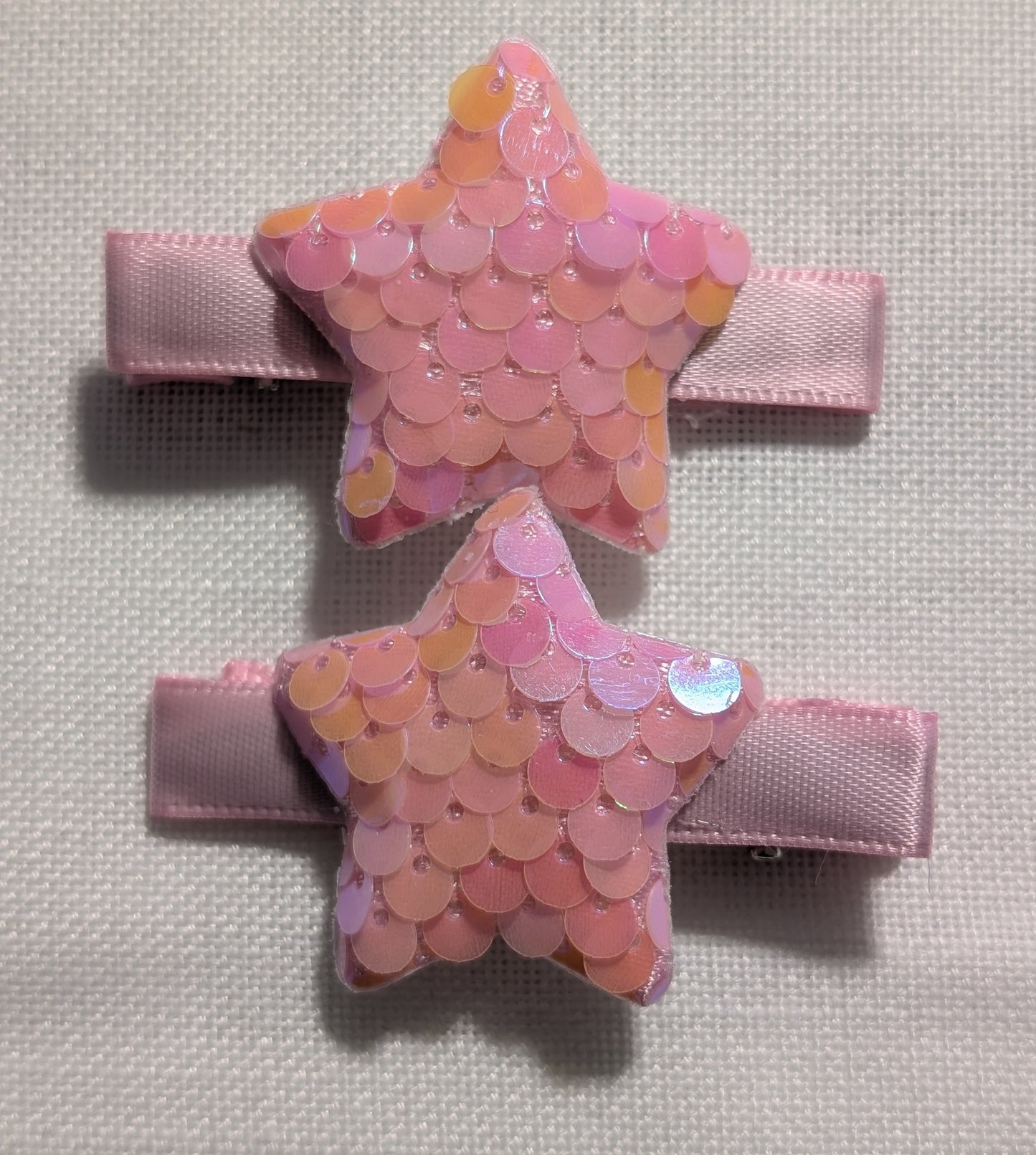 Star Sequin Hairclips