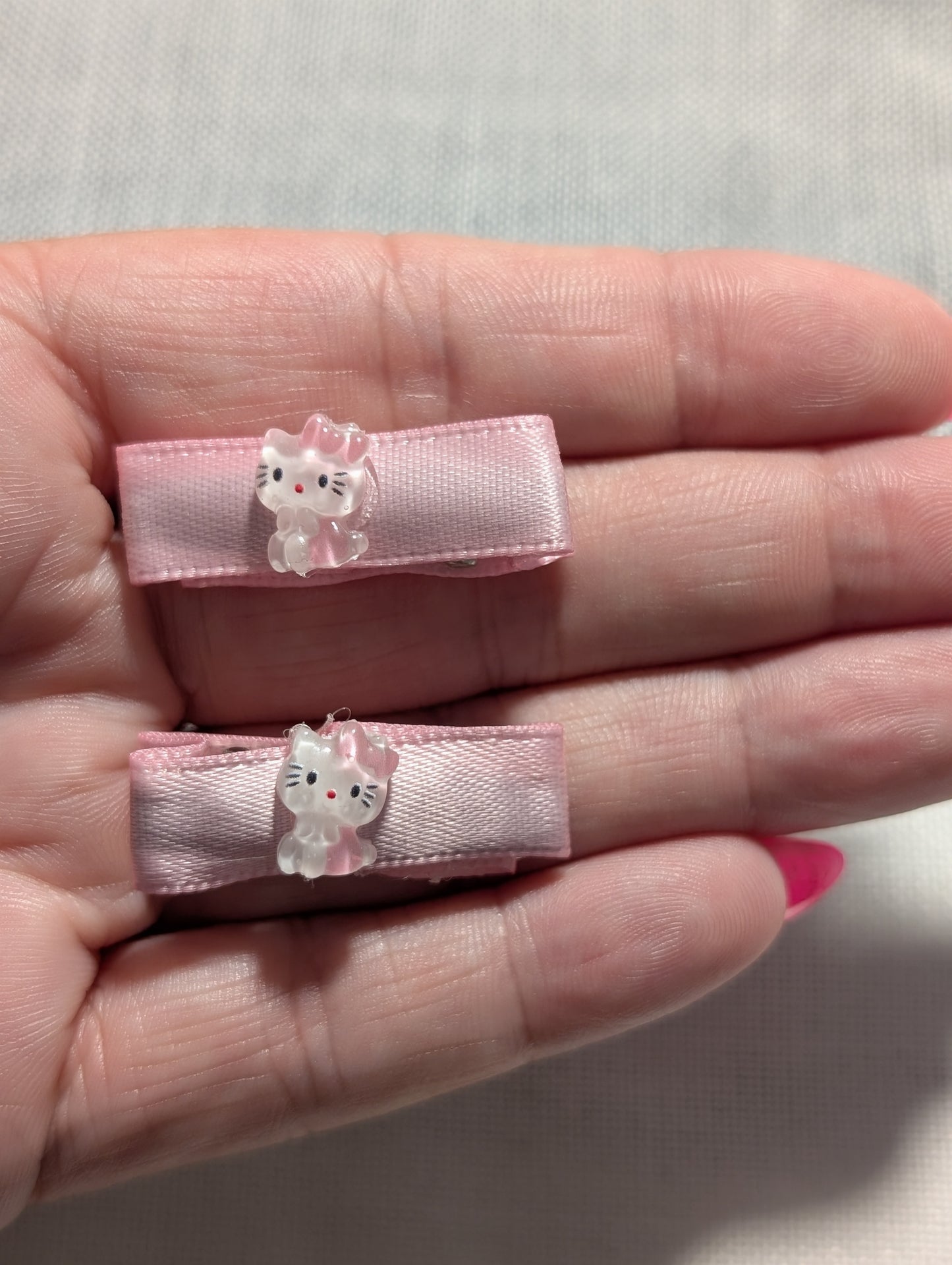Small Kitty Hairclips